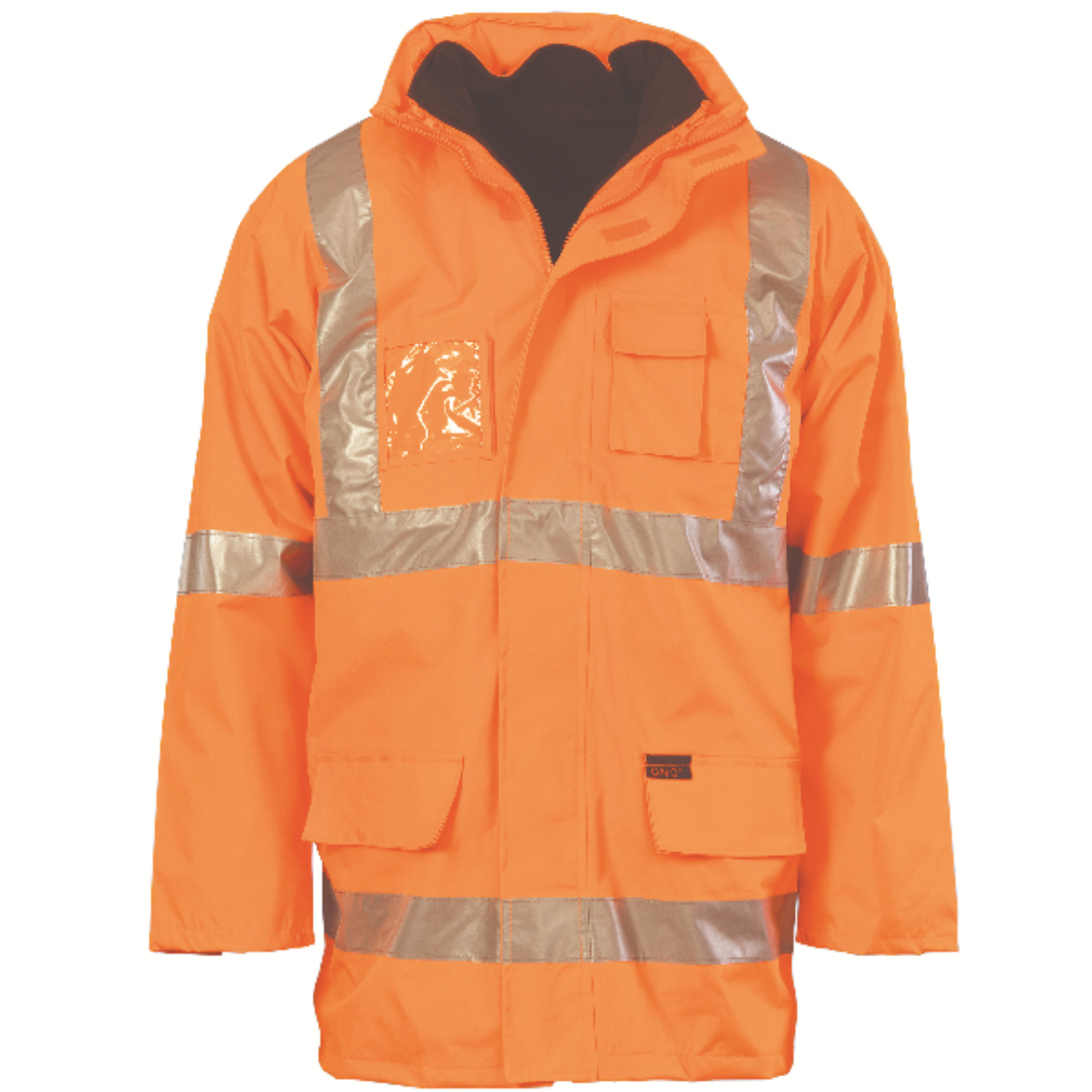 Picture of DNC 3994+3995 6 In 1 Waterproof Jacket and Reversible Vest X Pattern Reflective Tape